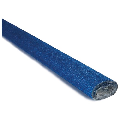 Papir krep 60g 50x150 cm cartotecnica rossi 405 metalik plavi (144)