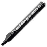 Marker permanentni 1-5mm klinasti vrh edding 2200 c crni (530)