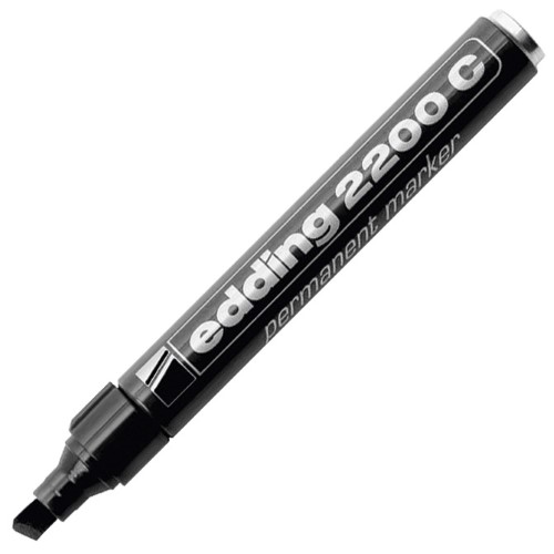 Marker permanentni 1-5mm klinasti vrh edding 2200 c crni (530)