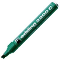 Marker permanentni 1-5mm klinasti vrh edding 2200 c zeleni (547)