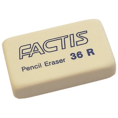 Gumica sintetička 36r factis bijela-komad (557)