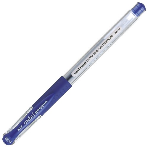 Roler 0,38mm gel grip (uložak umr-1) uni-mitsubishi um-151 plavi (569)