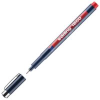 Flomaster za tehničko crtanje profipen 0,3mm edding 1800 crveni (600)