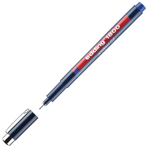 Flomaster za tehničko crtanje profipen 0,5mm edding 1800 plavi (604)