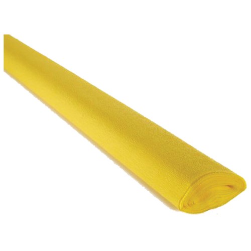 Papir krep 40g 50x250 cm cartotecnica rossi 292 limun žuti (644)