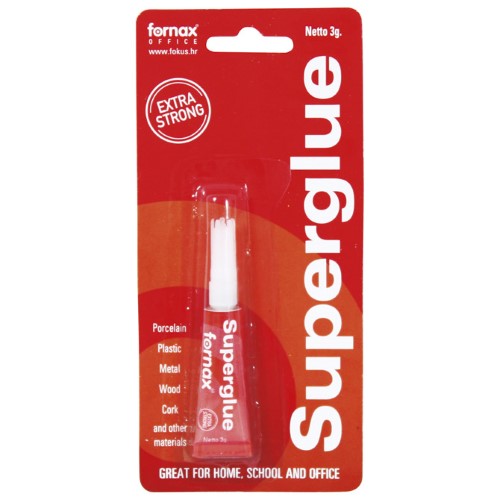 Ljepilo trenutačno 3g superglue fornax blister (645)