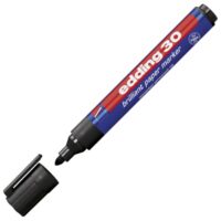 Marker briljant za papir 1,5-3mm edding 30 crni (646)