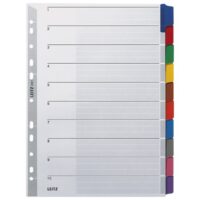 Pregrada kartonska A4 kolor 10listova leitz 43210000 (701)
