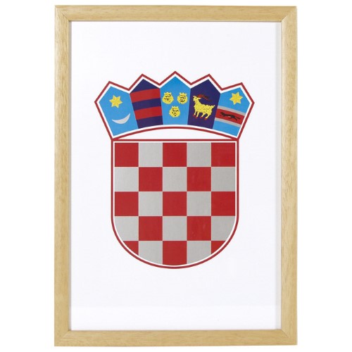 Grb rh 21x30cm uokvir,drvo art (881)