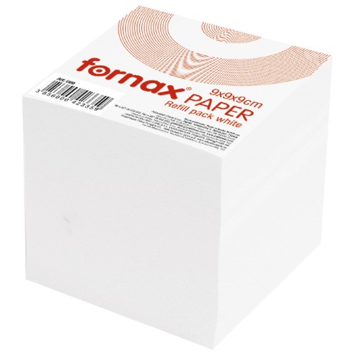 Papir za kocku 9x9x9cm fornax bijeli (884)