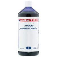 Tinta za marker permanentni 1000ml edding t1000 plava (942)