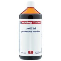 Tinta za marker permanentni 1000ml edding t1000 crvena (944)