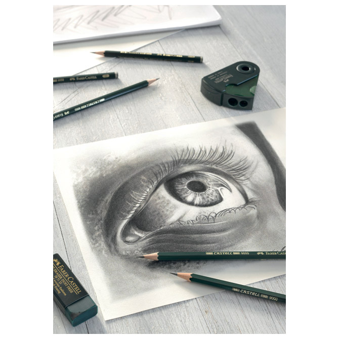 Olovka grafitna 8b castell 9000 faber-castell 119008 (1209)