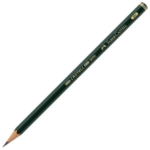 Olovka grafitna 3h castell 9000 faber-castell 119013 (1220)