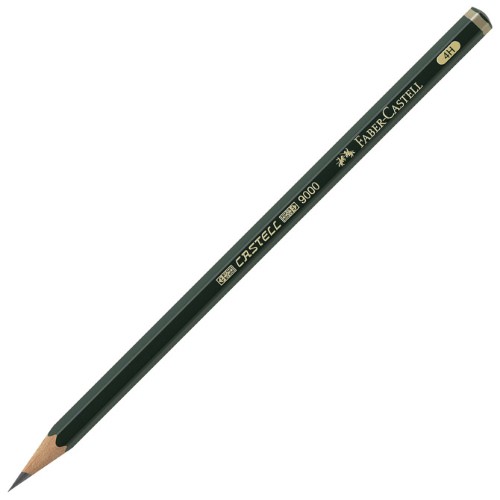Olovka grafitna 4h castell 9000 faber-castell 119014 (1221)