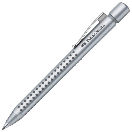 Olovka kemijska grip 2011 classic faber castell 144111 srebrna (1230)
