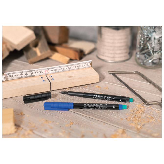Marker permanentni 1,0mm multimark faber castell 152599 crni (1300)