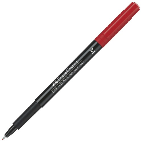 Marker permanentni 1,0mm multimark faber castell 152521 crveni (1301)
