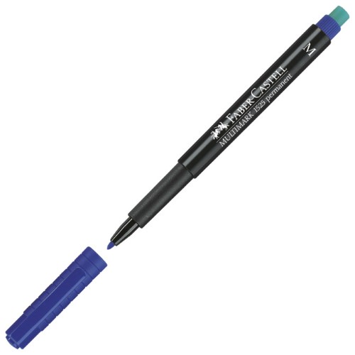 Marker permanentni 1,0mm multimark faber castell 152551 plavi (1302)