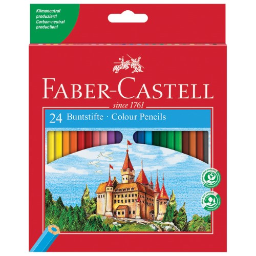 Boje drvene 24boje faber castell 120124 blister (1390)