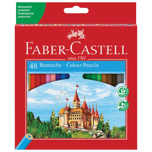 Boje drvene 48boja faber castell 120148 blister (1391)