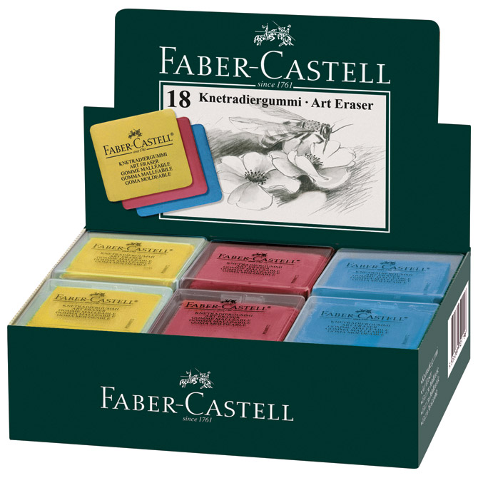 Gumica art faber castell 127321 sort boje (1397)