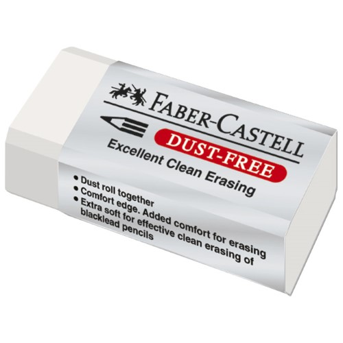 Gumica plastična faber castell 187130 dust-free (1399)