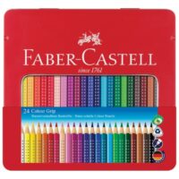 Boje drvene 24boje metalna kutija grip 2001 faber castell 112423 (1446)
