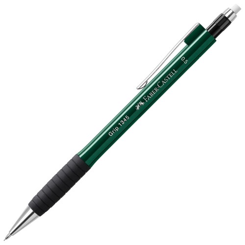 Olovka tehnička 0,5mm grip 1345 faber castell 134563 zelena (1504)