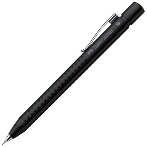 Olovka tehnička 0,7mm grip 2011 faber castell 131287 mat crna (1551)