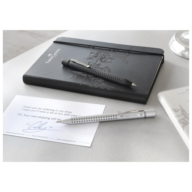Olovka tehnička 0,7mm grip 2011 faber castell 131287 mat crna (1551)