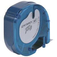 Vrpca lt 12mmx4m papirnata dymo 91200/91220 bijela (1555)