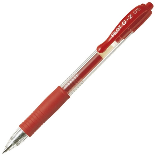 Roler gel grip 0,5mm g2 pilot bl-g2-5-r crveni (1591)