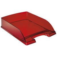 Ladica za spise leitz 52260028 prozirno crvena (1825)
