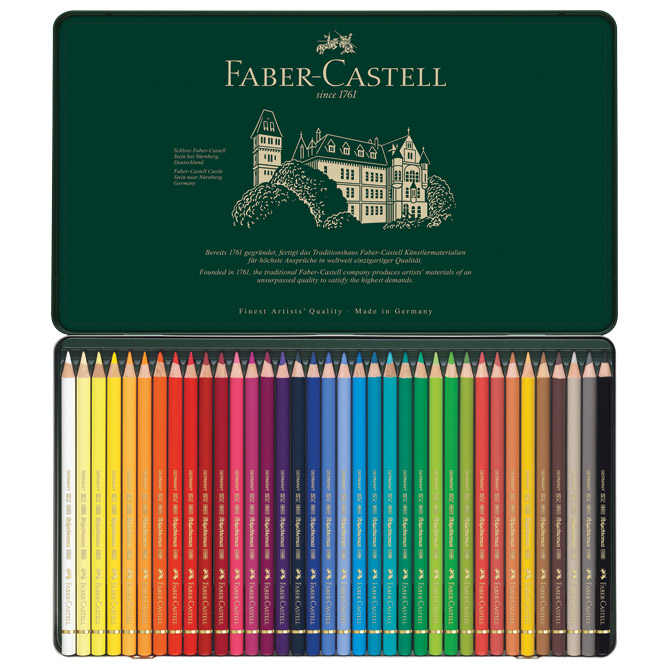 Boje drvene 36boja metalna kutija polychromos faber castell 110036 (1916)