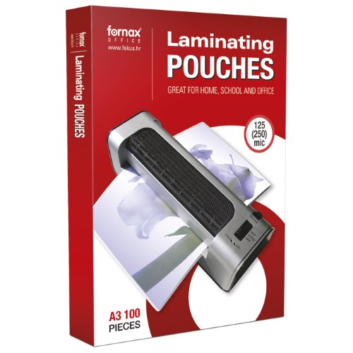 Folija za plastificiranje 125my A3 sjajna pk100 fornax (2183)