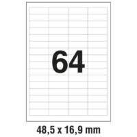 ETIKETE ILK 48.5x16.9mm pk100L ZWECKFORM 3667 (2255)