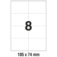 ETIKETE ILK 105x74mm pk100L ZWECKFORM 3427 (2263)