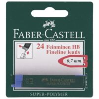 Mine 0,7mm hb super polymer pk2 faber castell blister (2308)