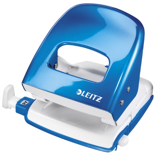 Bušač 2 rupe do 30 listova wow leitz 50082236 metalik svijetlo plavi blister (2374)