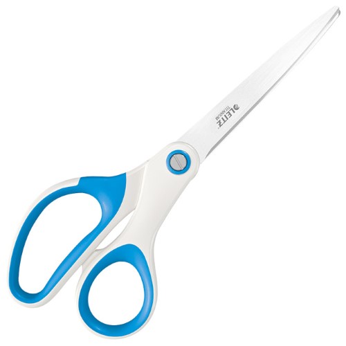 Škare uredske 20,5cm wow titanium leitz 53192136 bijele/svijetlo plave blister (2617)