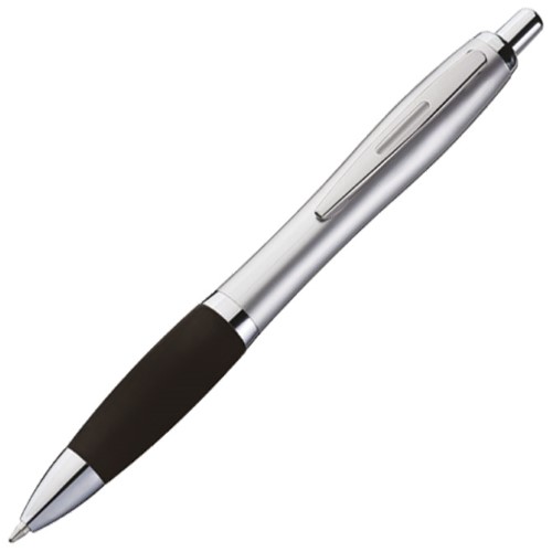 Olovka kemijska grip 11681 (8916b) sha,srebrna/crna (2760)