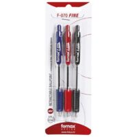 Olovka kemijska grip f-070 pk3 fornax sortirano blister (3160)
