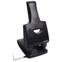 Bušač 2 rupe do 65 listova bušilica za papir fornax crni (3219)