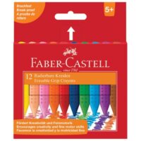 Boje voštane 12boja kartonska kutija grip 2001 faber castell 122520 blister (3405)