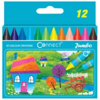Boje voštane 12boja kartonska kutija jumbo connect (3471)