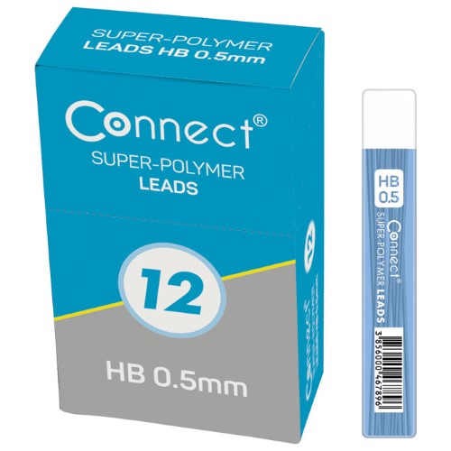Mine špicevi za tehničku 0,5mm hb super polymer 1tuba connect (3479)