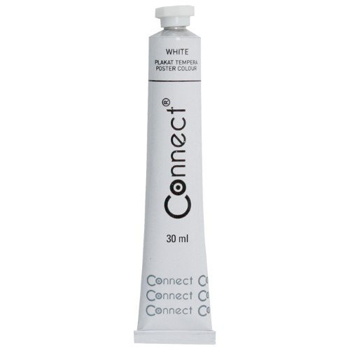 Boja tempera 30ml aluminijska tuba connect bijela (3506)