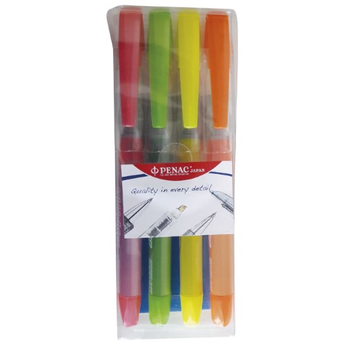 Signir 1-4mm tekući liqliner penac 4boje blister (3650)