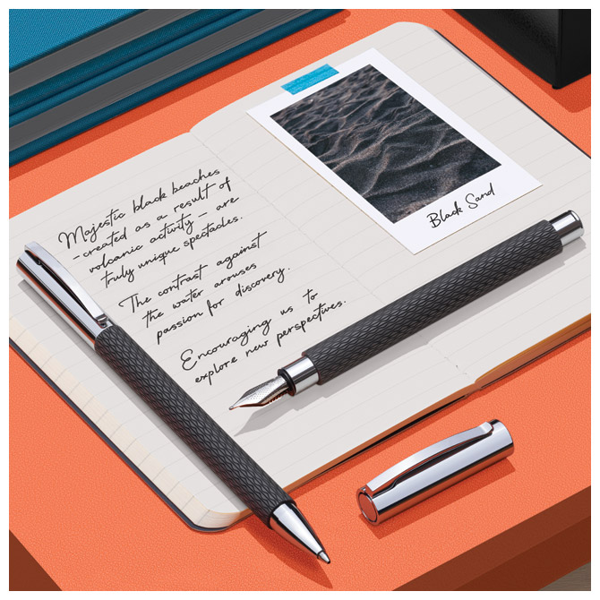Nalivpero ambition opart (m) faber castell 147050 antracit (3714)
